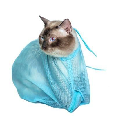 Adjustable Multifunctional Cat Washing Bag Shower Mesh Bags for Pet Shower Pet Bath