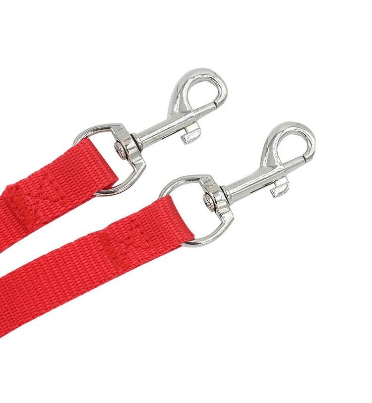 Nylon Double Ended Dog Pet Leash Sp-Litter Coupler Clip for Collar Harness