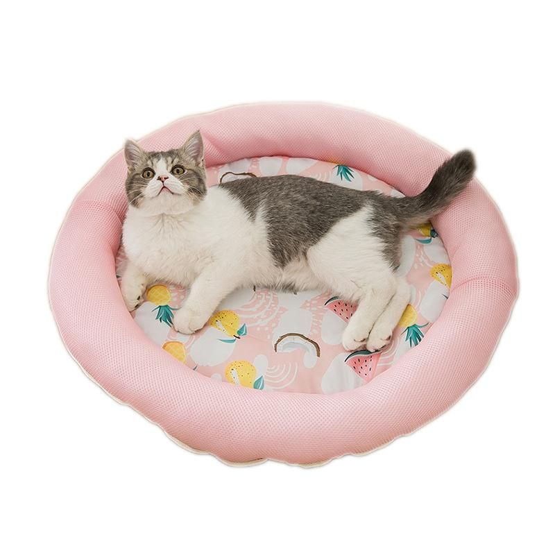 Summer Breathable Pet Mat Oxford Waterproof Cooling Cat Bed