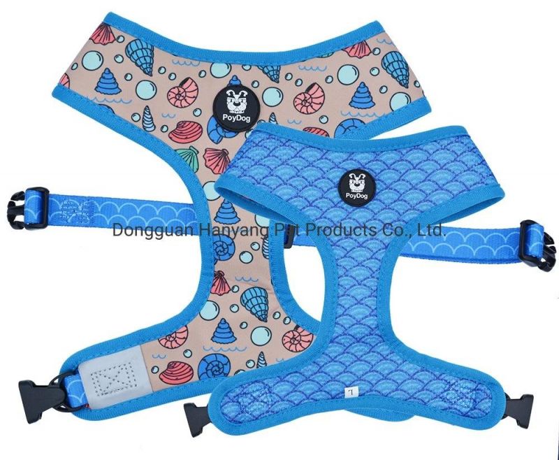 Reversible Dog Harness, Soft Dog Harness