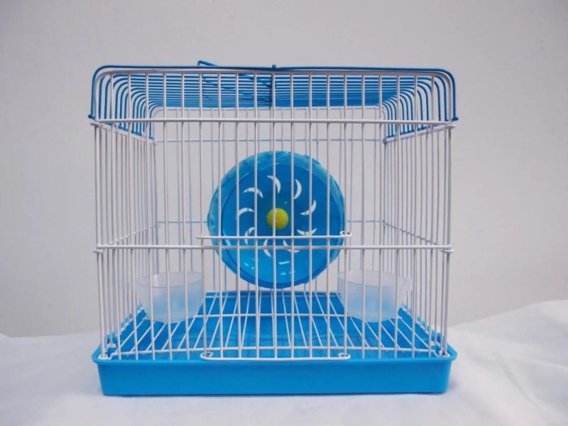 Four Colors Red Green Blue Yellow Pets Products Simple Hamster Cage Rat Cage Mice Rodent Animal Cage Hamster