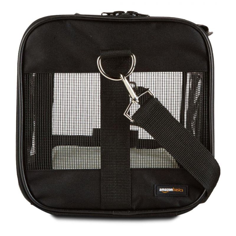 Soft-Sided Mesh Pet Travel Carrier