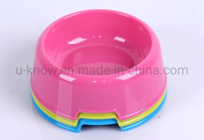 Dog Bowls, Cat Bowls, Pet Bowls, Plastic Round Single Bowl