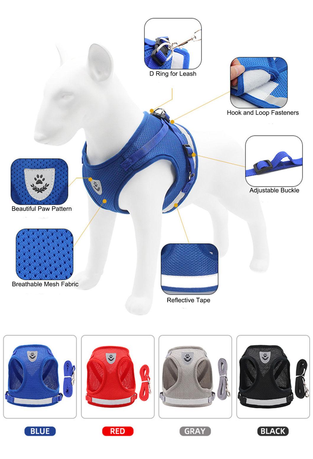 Dog Harness and Leash Set for Dog and Cat