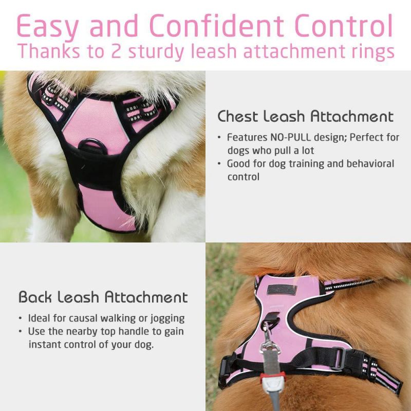 No-Pull Easy Control Adjustable Outdoor Pet Harness