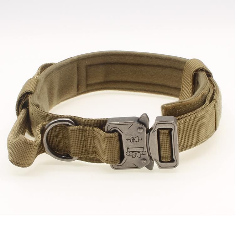 OEM/ODM Tactical Dog Collar and Leash Waterproof Strong Training Heavy Duty Durable Pet Collar and Lead