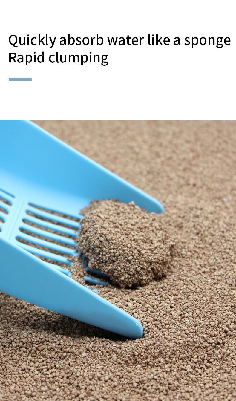 Wholesale Health Environmental Protection Deodorizing Pet Products Rapid Absorption Mineral Cat Litter