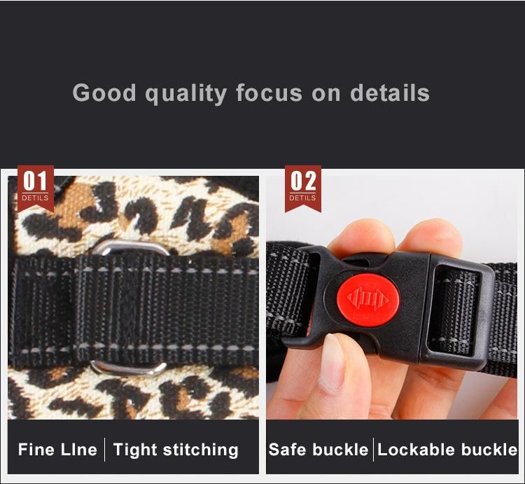 Durable Fashion Simple Design Dog Vest Pet Leash Small Large Pet Harnesses