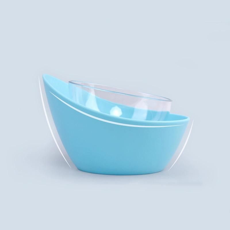 Elevated Cat Bowl - Raised Porcelain Dish - Perfect for Wet and Dry Cat Food