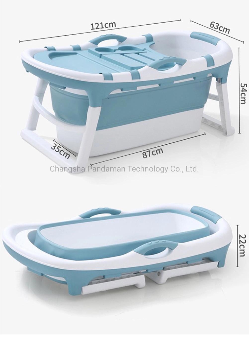 Pet Plastic Bath Bucket Fold Household Bathtub