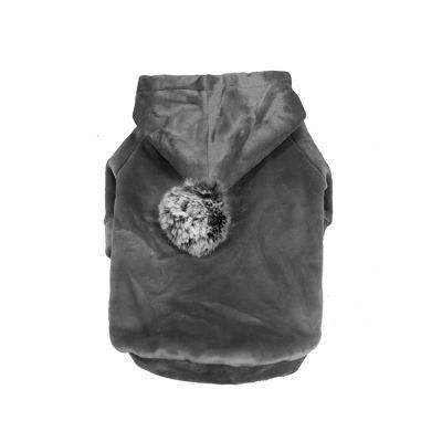 New Style Gold Velvet Small Big Dog Sweaters Clothes for Pet Supply