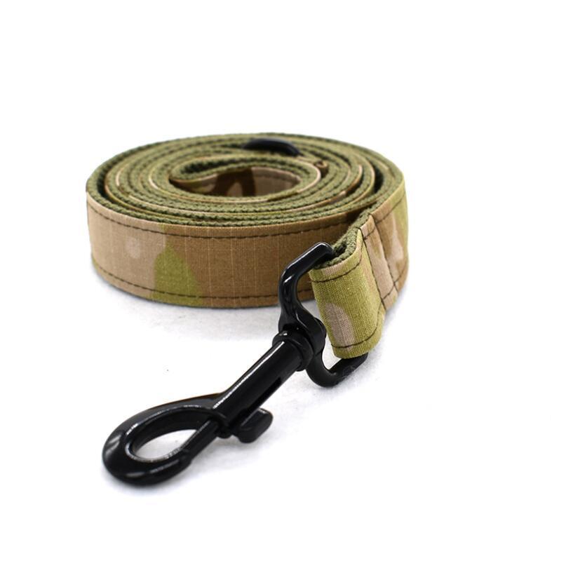 Custom Lower MOQ Military Dog Collar Leash Set