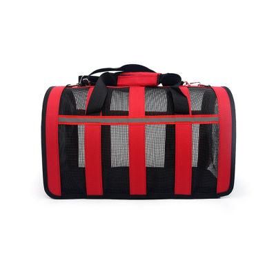 OEM Design Breathable Pet Carrier Handbag Outdoor Dog Cat Pet Products