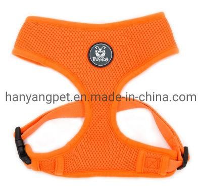 Customized Color Soft Mesh Lightweight Comforting Padded Handle Durable Dog Harness