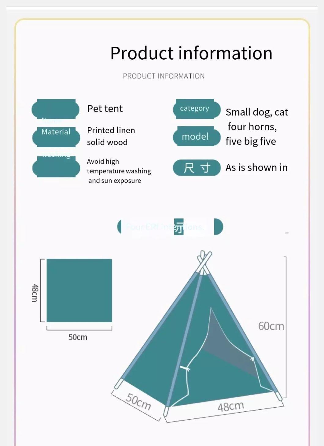 Wholesale High-Quality and Easy-to-Install Pet Tent Houses