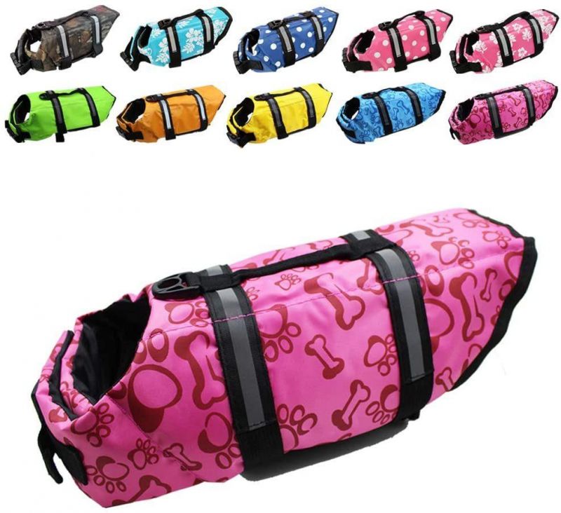 Pet Swimming Jacket for Short Nose Dog (Pug, Bulldog, Poodle)