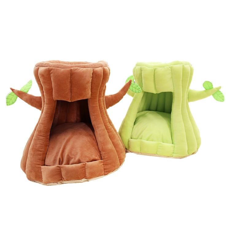 Comfortable Pet Bed Warm Pet Nest Tree Shape Pet Bed Dog Pet Dog Cat Products Cat House Pet Sofa