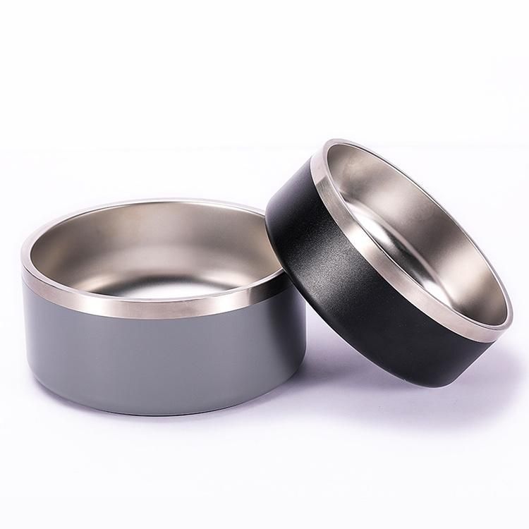 Wholesale Stainless Steel Dog Bowl Stainless Steel Pet Slow Food Bowl Anti-Slip Design Custom Dog Bowls