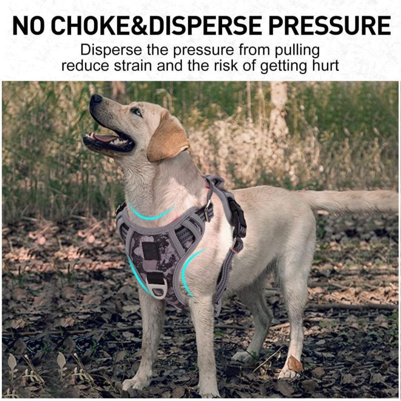 Durable & Comfortable Scratch-Resistant Oxford Material Dog Harness