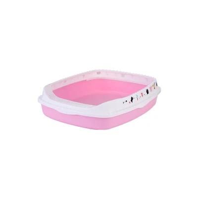 Pet Products Printed Medium Cat Litter Box