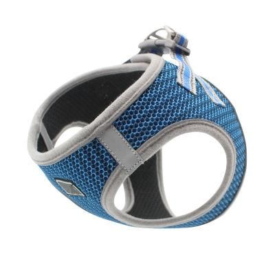 Customized Personalized Printing Reflective, Breathable Adjustable Hands Free Pet Harness