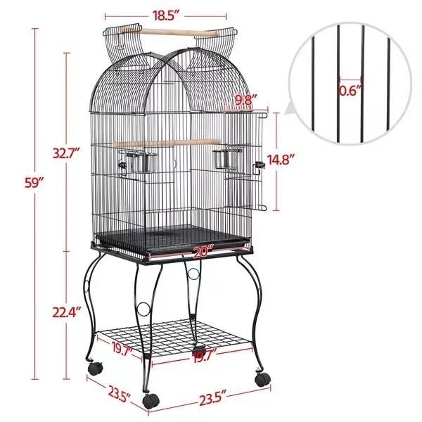 in Stock Customize OEM ODM Factory Price Bird Breeding Cage with Skirt