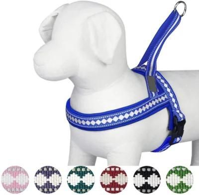 Competitive 3m Reflective Jacquard Neoprene Padded Dog Collar