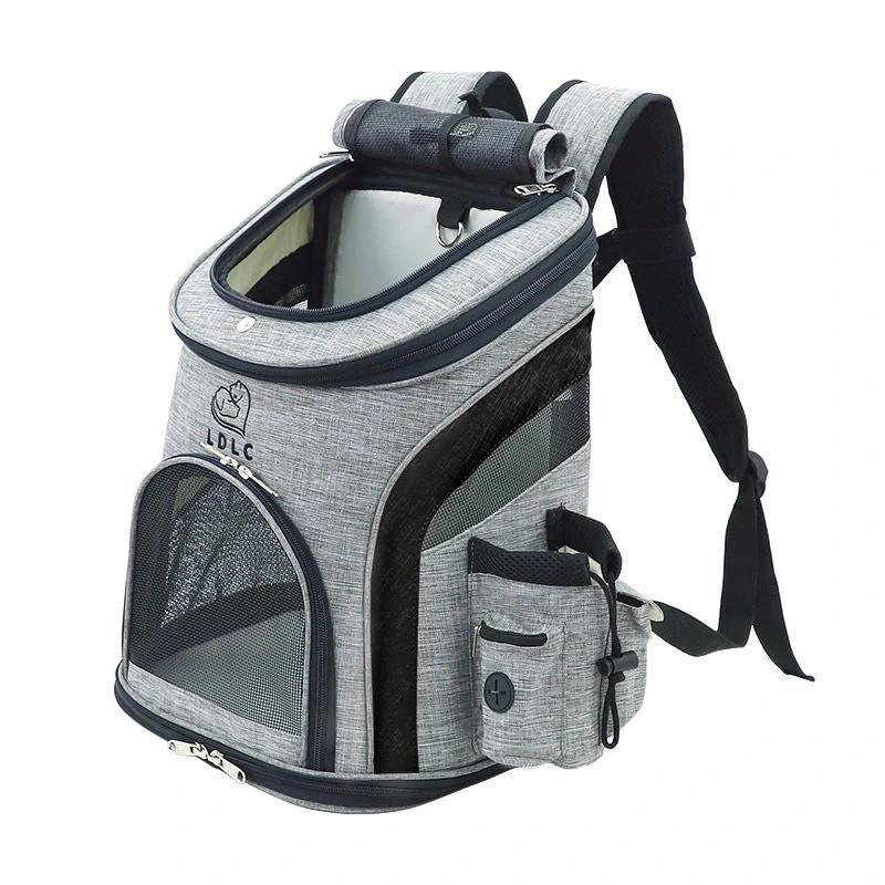 Luxury Cat Bag Color Matching Breathable Oxford Cloth Pet Bag for Outing Portable Cat Backpack