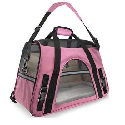Approved Pet Carriers W/ Fleece Bed for Dog &amp; Cat Airline