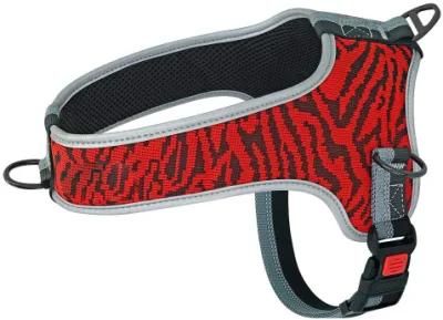 Step-in Dog Harness, No Pull Dog Harness with Soft Breathable Air Mesh, Reflective Escape Proof Harness with Safety Buckle for Medium Large Dogs