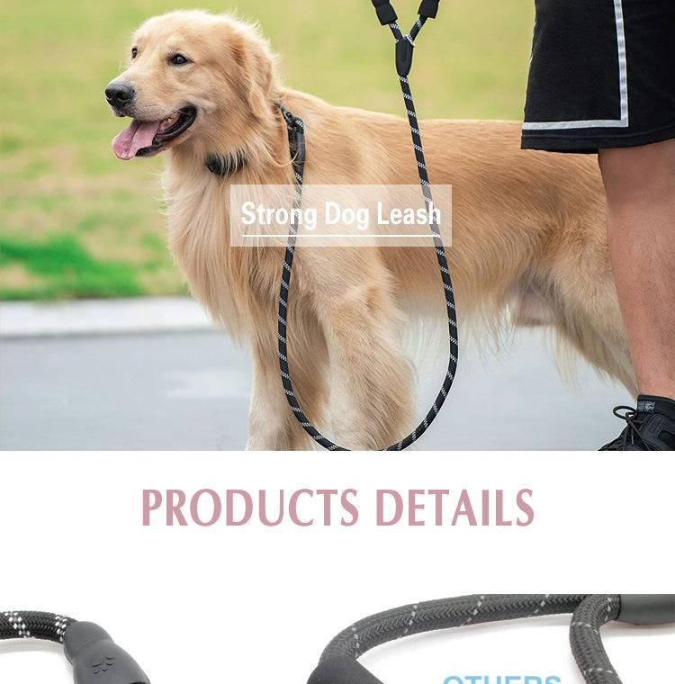 Strong Dog Leash with Comfortable Padded Handlev