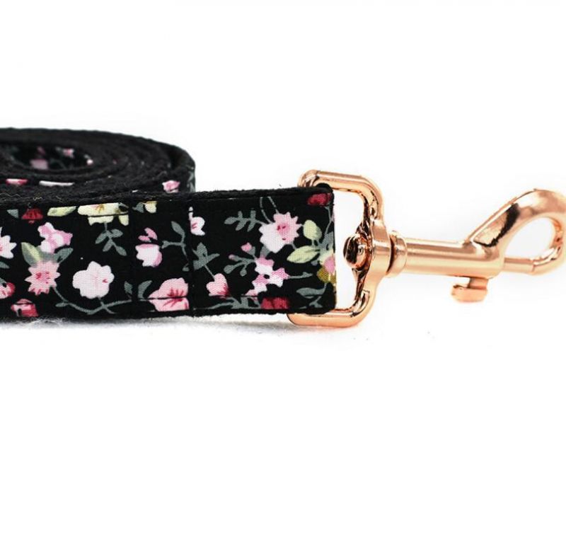 Fashion Print Garden Pattern Paisley Dog Collar Cute Puppy Collar