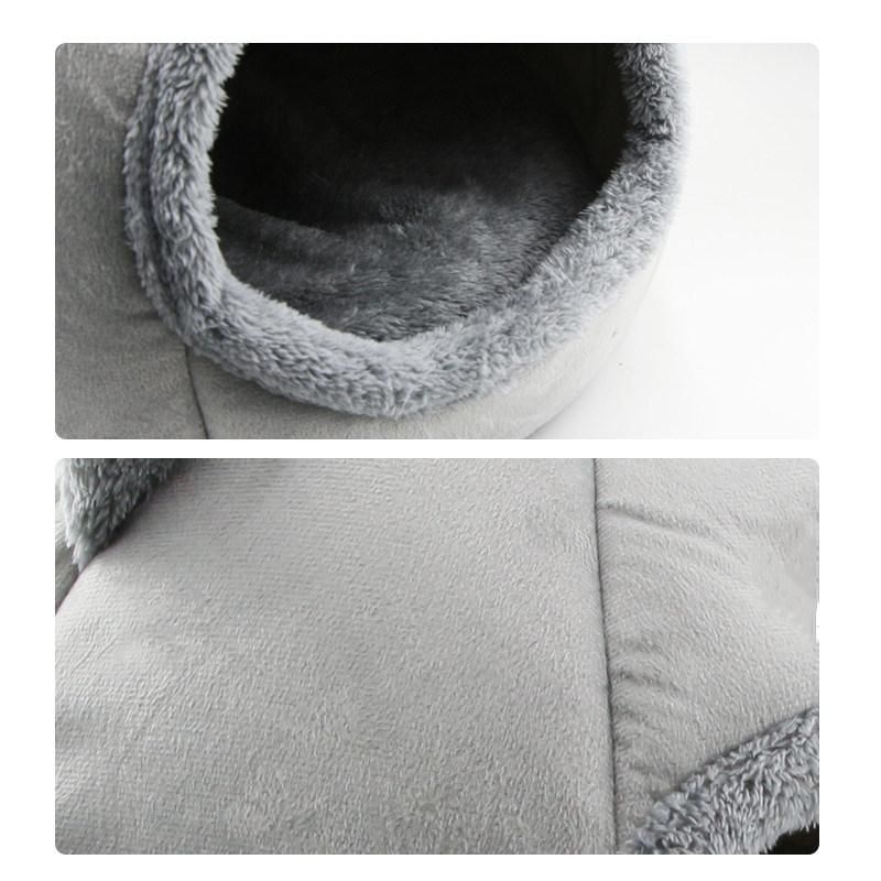 Washable Dog Cat Blanket Beds Comfortable Indoor Cats Plush House Washable Luxury Soft Pet Beds Cat Bed