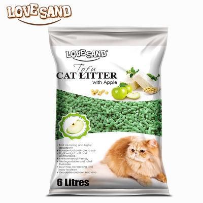 Degradable Colorful Plant Tofu Cat Sand Pet Products