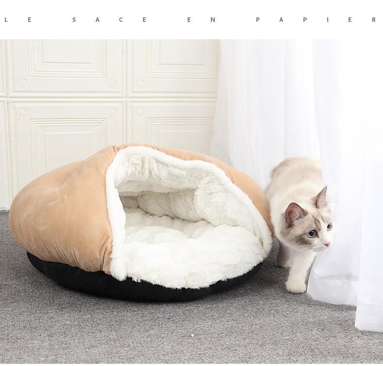 Customized Sleeping Bag Soft Cushion Cat Dog Accessories Pet Bed