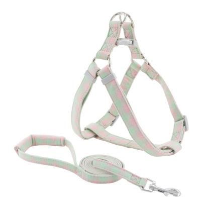 Strong Webbing Pet Harness Plaid Dog Harness