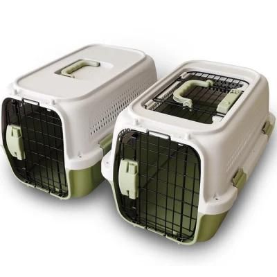 Portable Dog Carriers Cages Durable Pet Cages Carriers Houses Outdoor Travel Cat Transport Box Cat Consignment Box Cage
