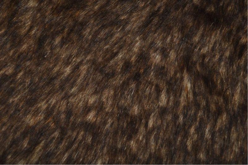 Comforable Warm Worsted Fabric Plush Long Fur Pet Dog Bed