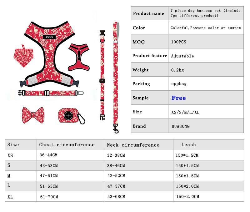 The Best Pet Sling Suit, The Latest Dog Leash, Dog Harness. Collar. Flowers and Ink Chinese Style Pet Suits, Pet Supplies That Can Be Customized and Designed.