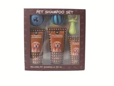 Dog Play Toy Cleaning Appliance Boxes Shower Gel Pet Shampoo Set