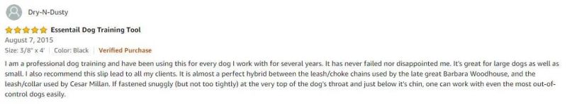 Waterproof Long-Lasting Dog Lead Dog Accessories