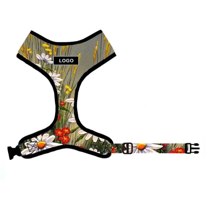 OEM Adjustable Good Quality Popular Customize Patterns Dog Harness