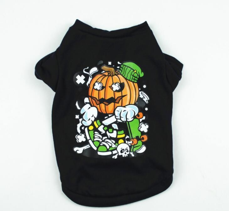 Soft and Comfortable Holloween Dog T-Shirt