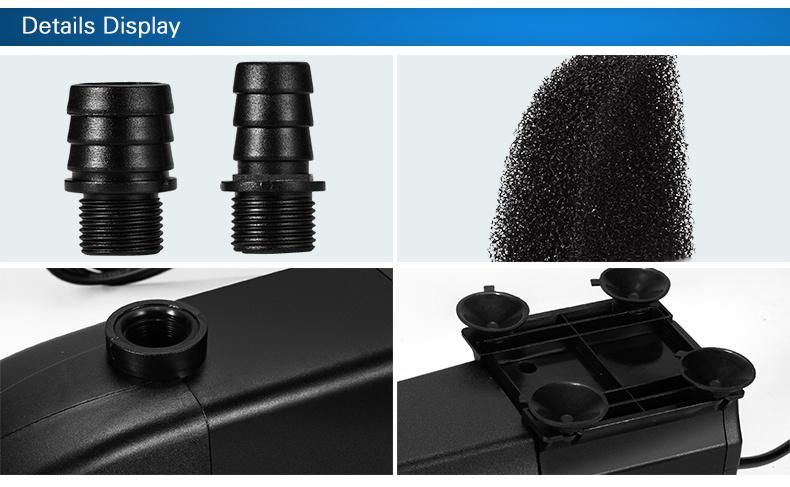 Aquarium Water Pump Fully Submersible Use for Tanks Small Ponds