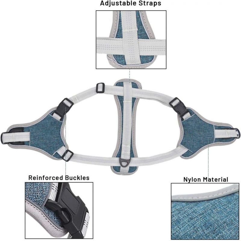 Nylon Oxford Reflective Dog Harness with Fast Delivery