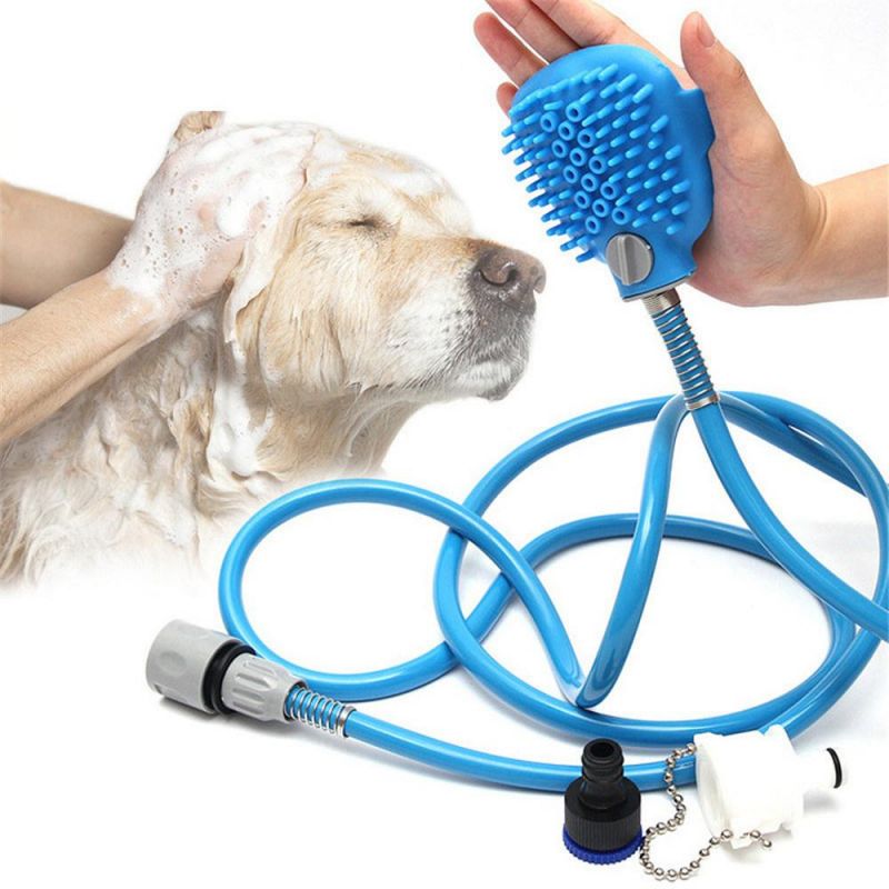 Pet Bath Comfortable Massage Shower Brush Pet Bathing Supplies