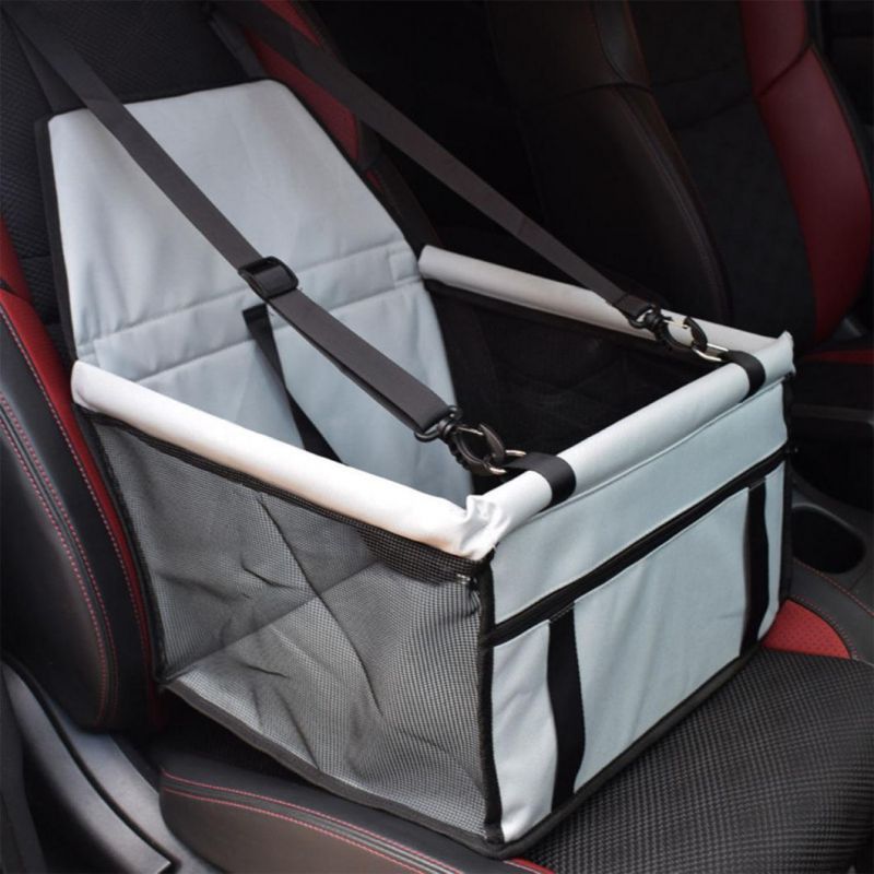 Dog Front Car Seat Cover Pet Booster Seat Travel Carrier Cage