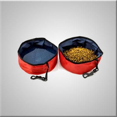 Folding Travel Pet Bowl for Food &amp; Water