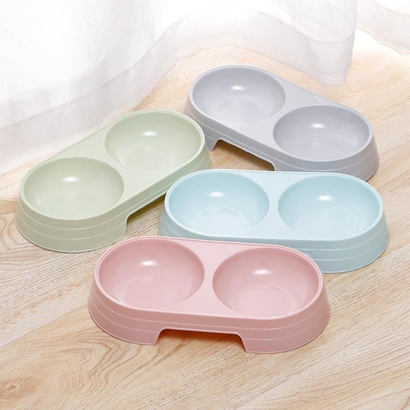 Wholesale Plastic Round Dog Bowl Pet Feeder Food Bowl