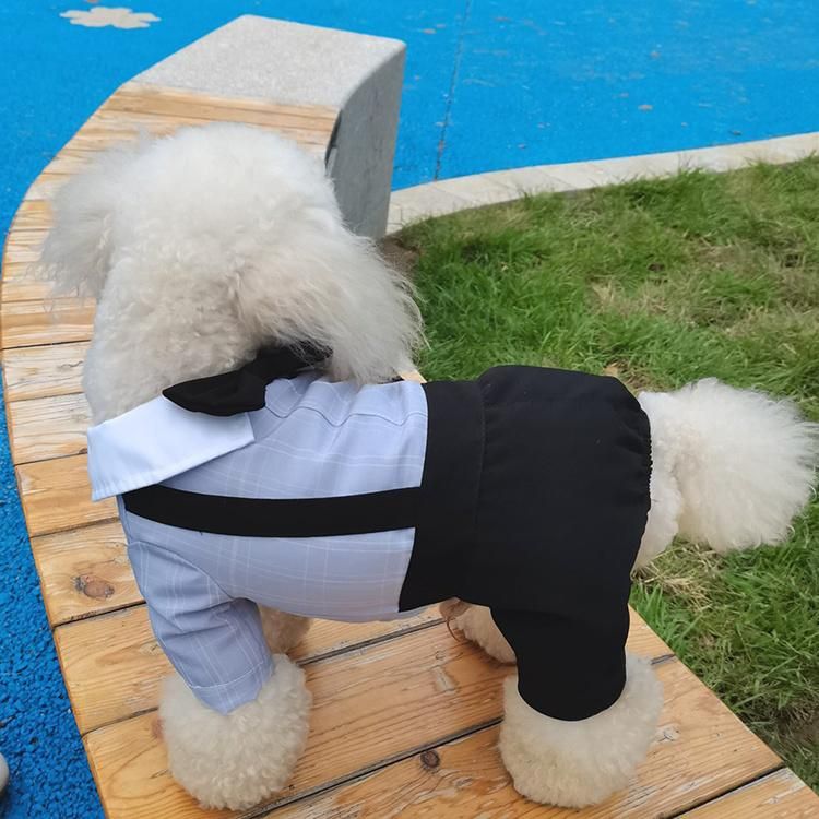Pet Summer Clothes Four Legged Spring and Summer Thin Breathable Clothes Dog Lovers Suit